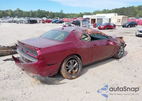 2021 Dodge Challenger Sxt Awd из США, поврежденный, VIN 2C3CDZGG4MH506476